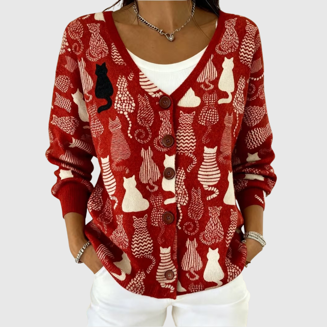 Wilhelmine™ | Cardigan Boutonné