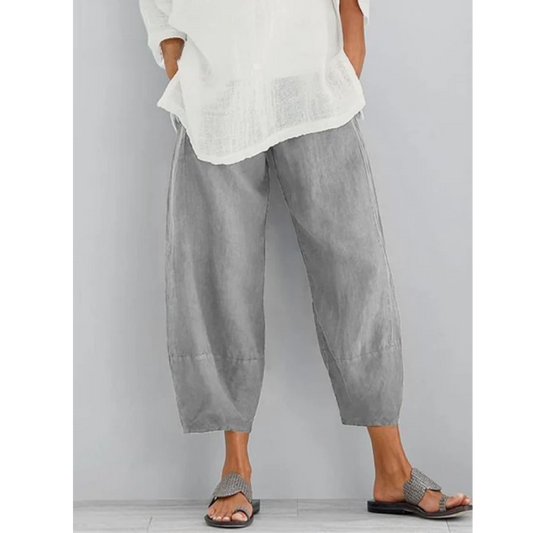 Elena™ | Pantalon en lin élégant et confortable