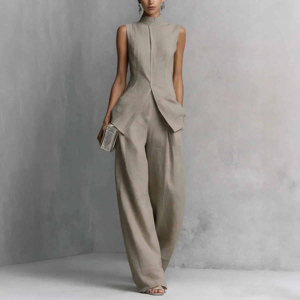 Nathalie | Ensemble avec Poches au Pantalon