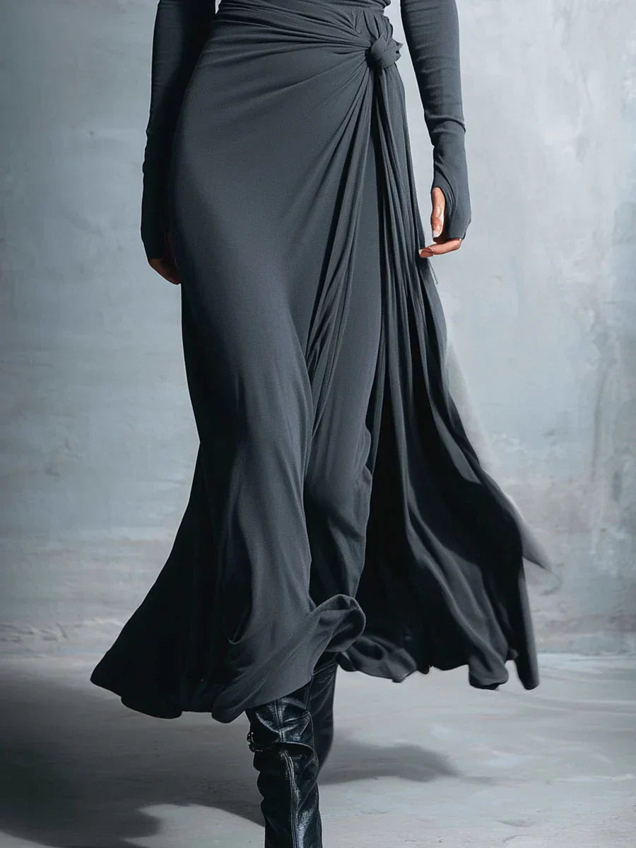 Renee | Robe Maxi Drapée
