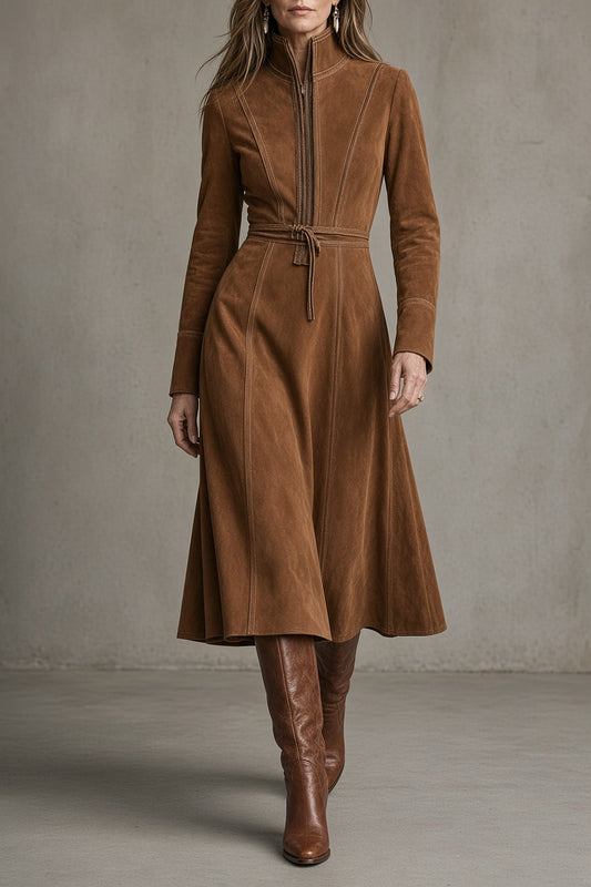 Tamara | Robe Vintage Ceinturée