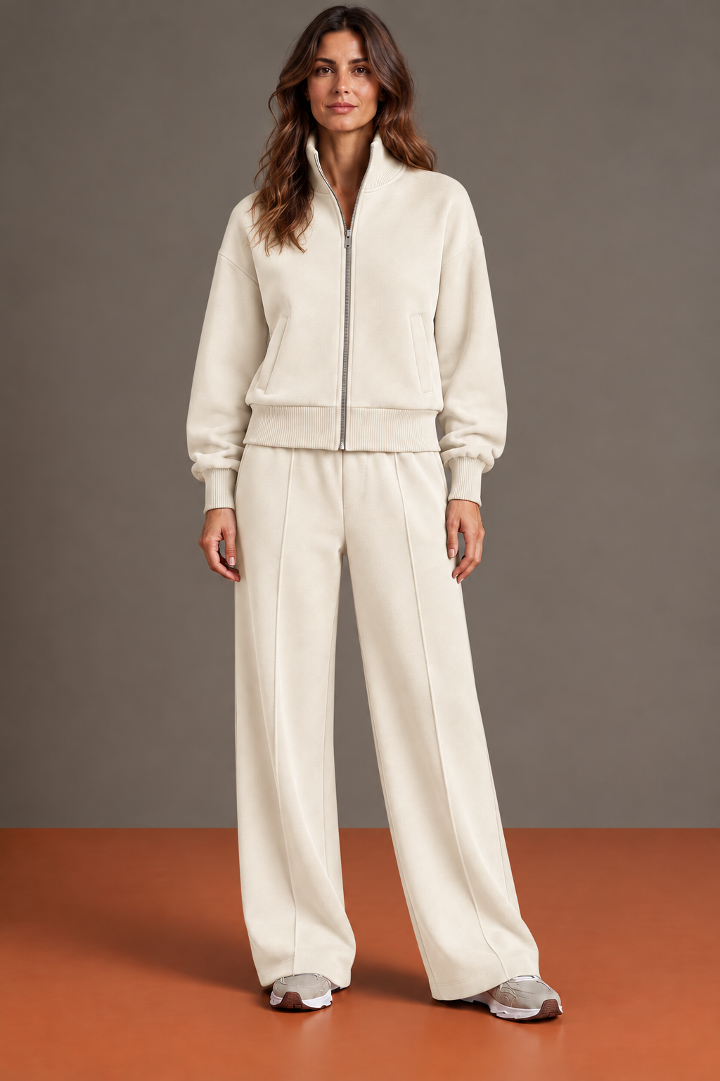 Victoire - Ensemble Bomber et Pantalon à Pli