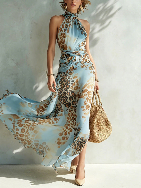 Marie-Agnès - Robe à Imprimé Animalier