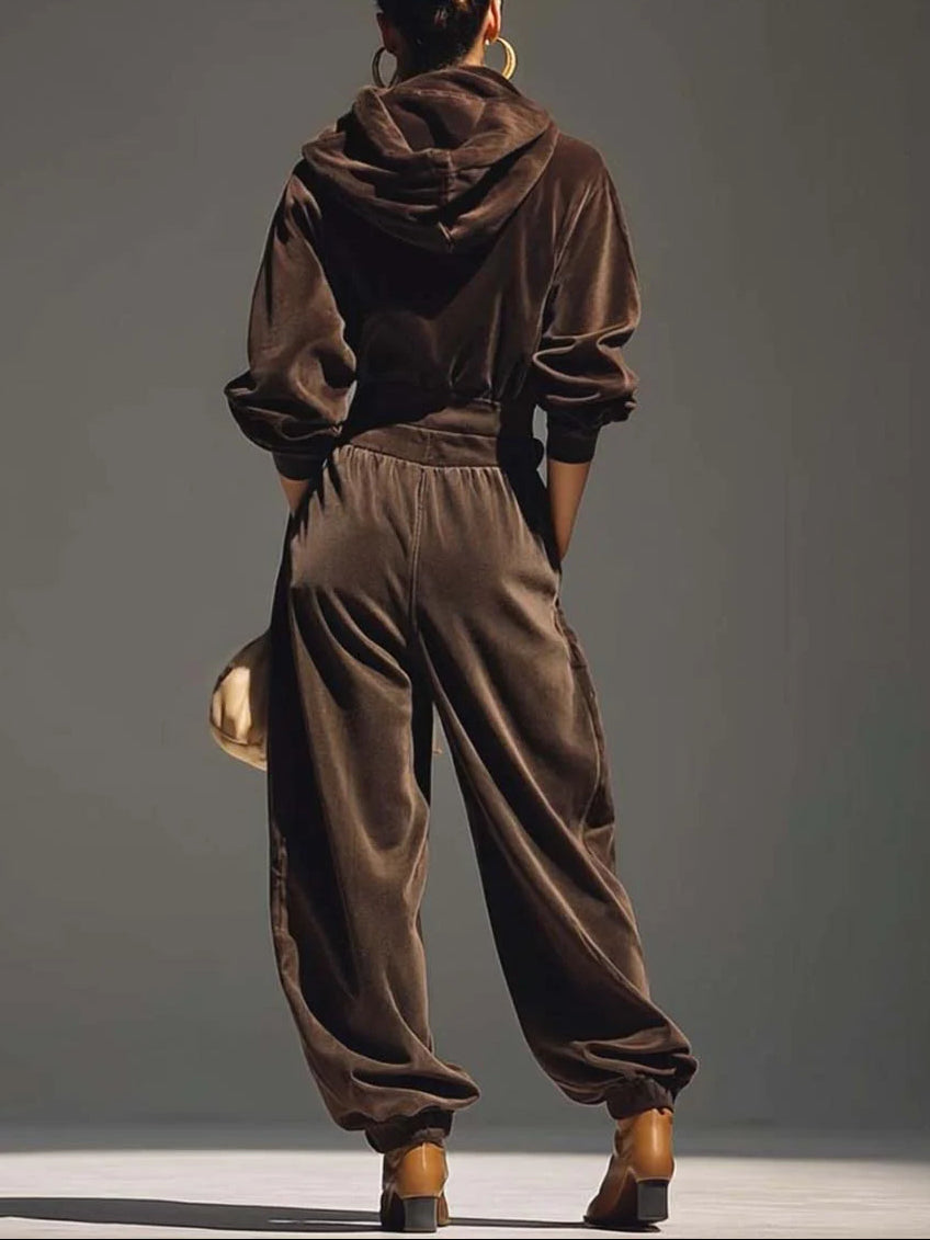 Capucine | Ensemble Ample en Velours