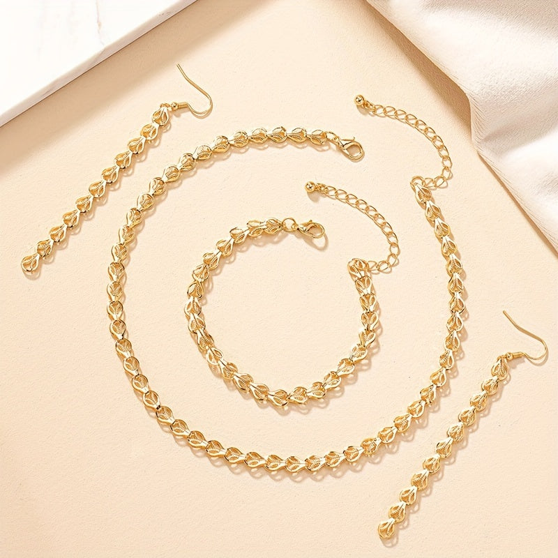Noémie™ | Set Bijoux Élégant 3 Pièces