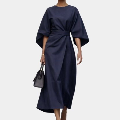 Ariane | Robe Maxi à Manches Kimono