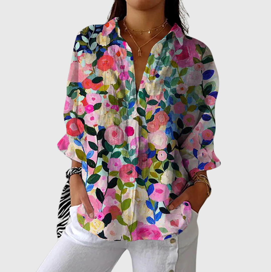 Manon™ | Blouse Imprimée Légère