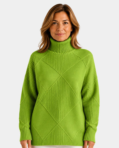 Lauren | Pull luxe à col haut