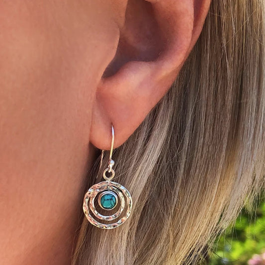 Romane™ | Boucles d'Oreilles Saturne Bohème Dorées