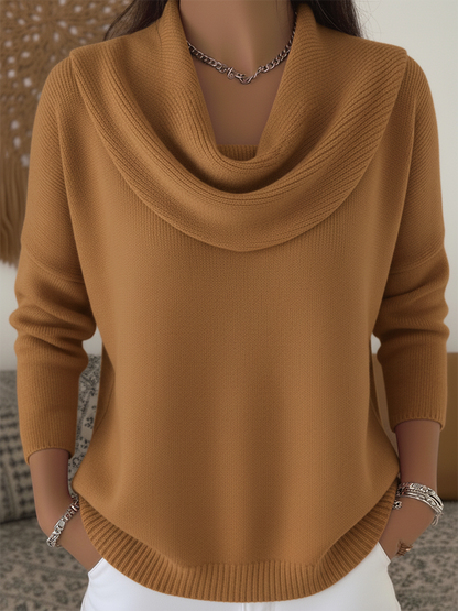 Geneviève | Pull Col Bénitier Douillet