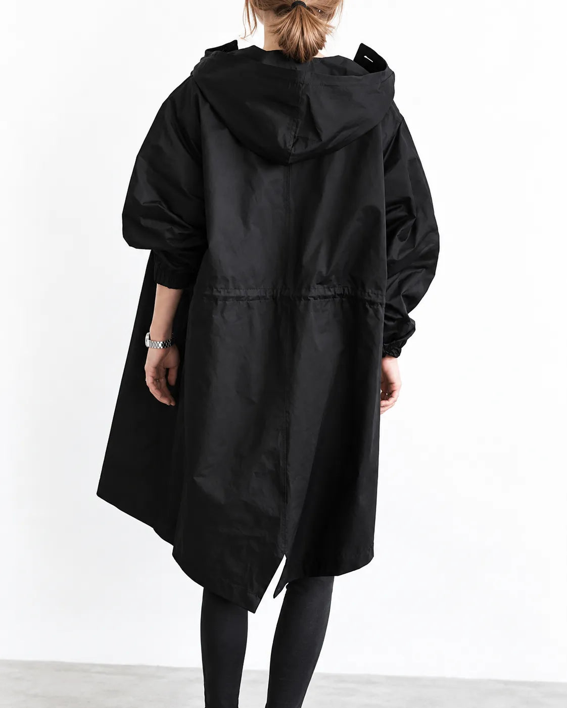 Maëva - Manteau Oversize à Capuche et Boutons