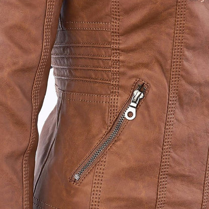Armandine - Veste Motarde à Capuche