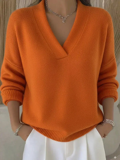 Vivienne | Pull Col en V Détendu