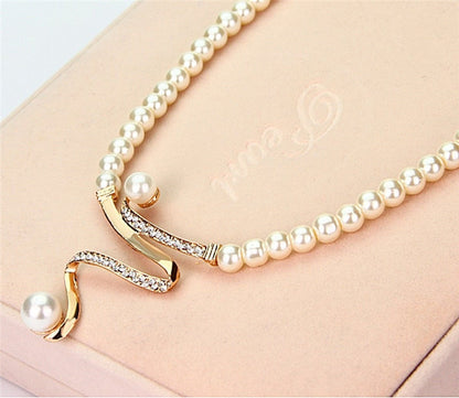 Perla | Parure Collier et Boucles d'Oreilles