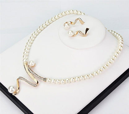 Perla | Parure Collier et Boucles d'Oreilles