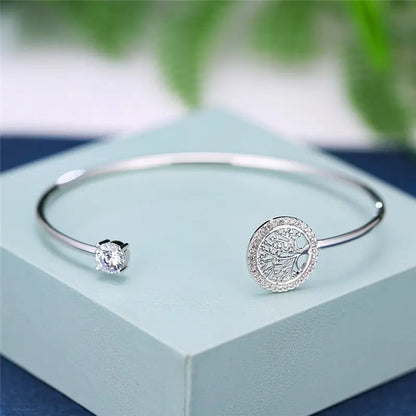 Mireille™ | Bracelet Ajustable Arbre de Vie