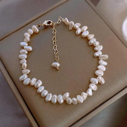 Blanche™ | Bracelet de Perles Classique