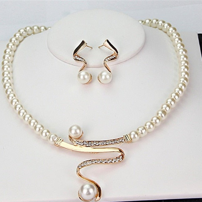 Perla | Parure Collier et Boucles d'Oreilles
