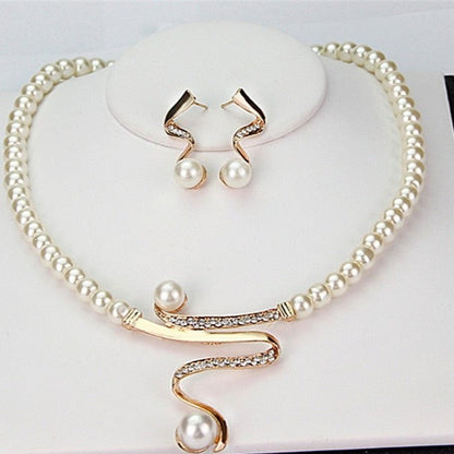 Perla | Parure Collier et Boucles d'Oreilles