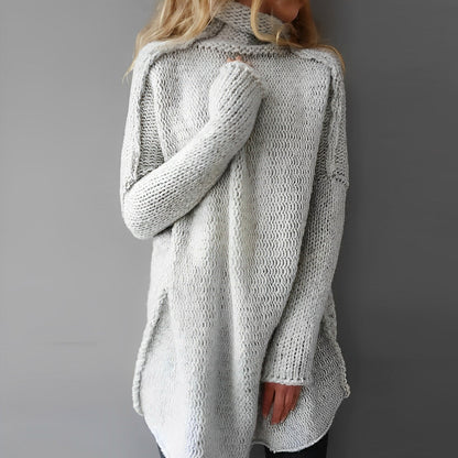 Brigitte | Pull Détendu à Col Roulé