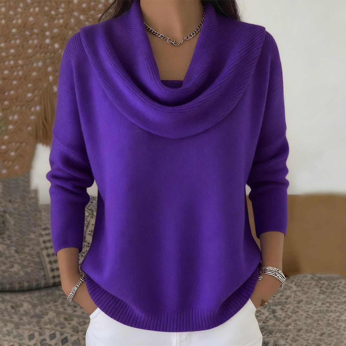Juliette | Pull Col Bénitier