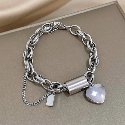 Juliette™ | Bracelet Chaîne Dorée Cœur