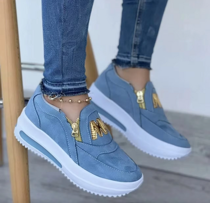 ZipStep™ Sneakers - pour des pas tendance et sans douleur