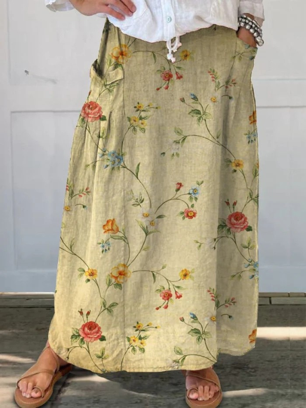 Prudence™ | Jupe Légère à Motifs