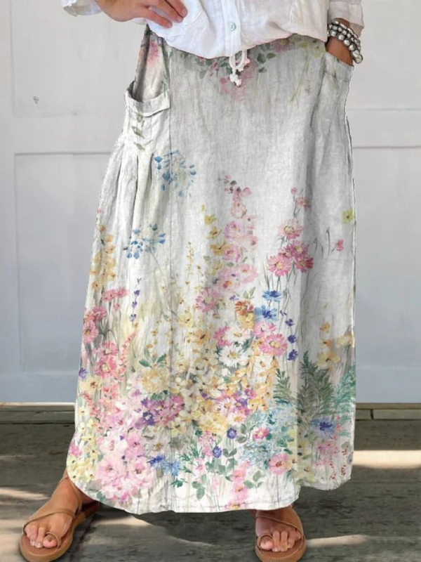 Prudence™ | Jupe Légère à Motifs