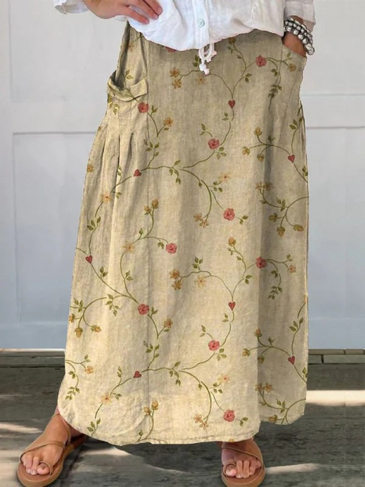 Anne™ | Jupe Légère à Motifs