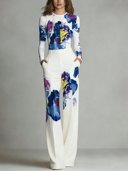 Sophie | Ensemble à Imprimé Coloré