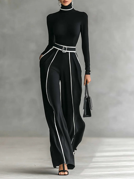 Avril | Ensemble Élégant avec Pantalon