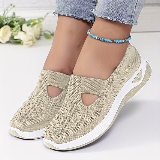 Chaussures de sport faciles à enfiler, confort stable