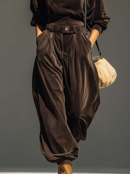 Capucine | Ensemble Ample en Velours