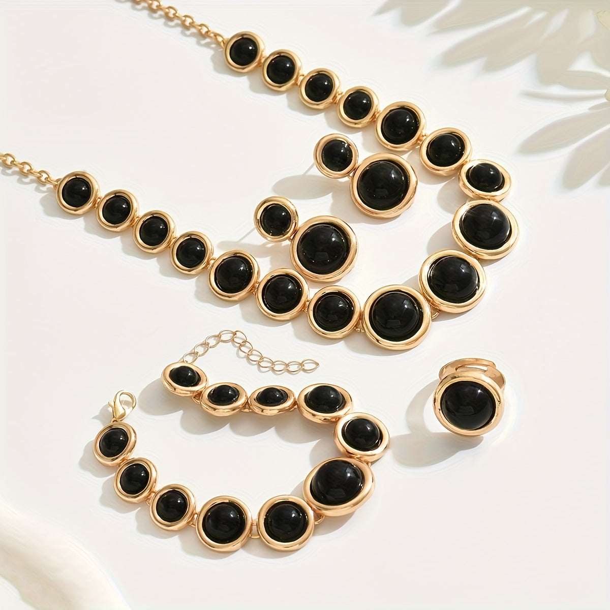 Ginette™ | Set Bijoux Rétro 4 Pièces