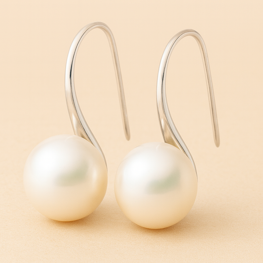Pénélope™ | Boucles d'Oreilles Pendantes Perle Gracieuses