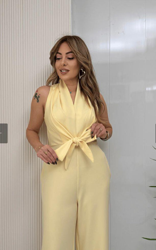 Viviane | Combinaison à Jambes Larges