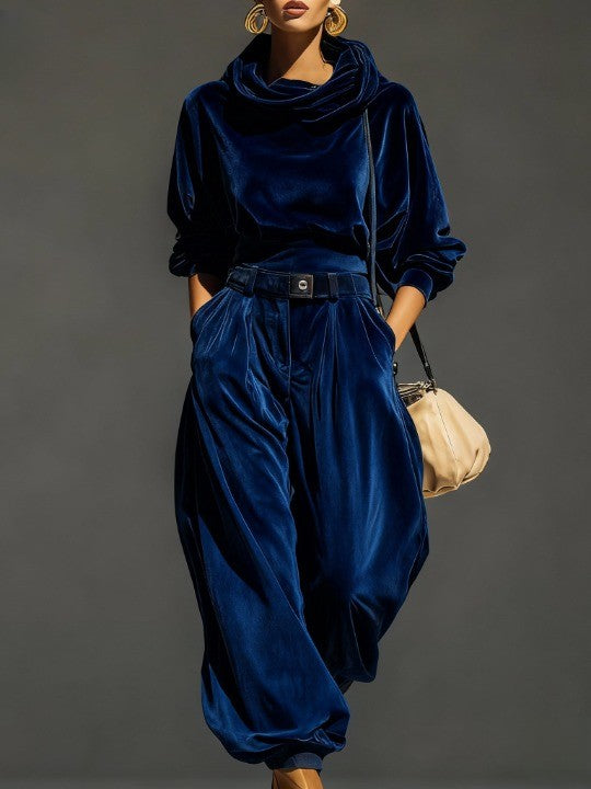 Capucine | Ensemble Ample en Velours