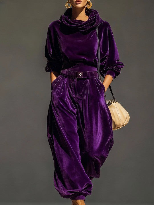 Capucine | Ensemble Ample en Velours