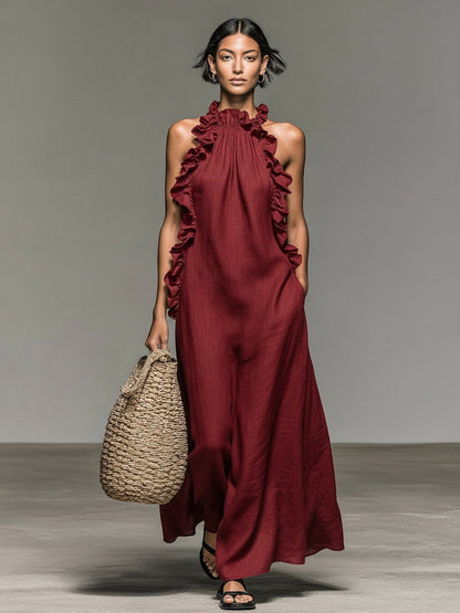Hedwige | Robe Longue à Poches
