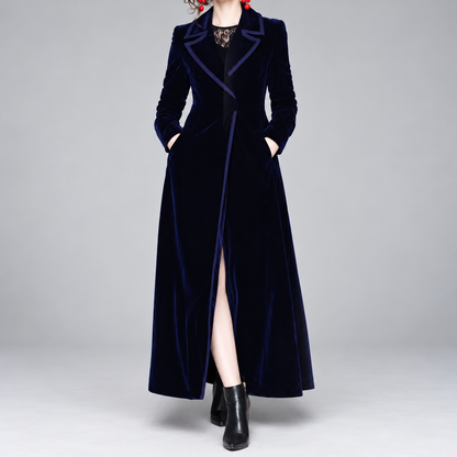 Séraphine | Manteau long en velours