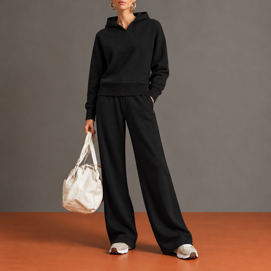 Clothilde - Ensemble à Capuche et Pantalon Large