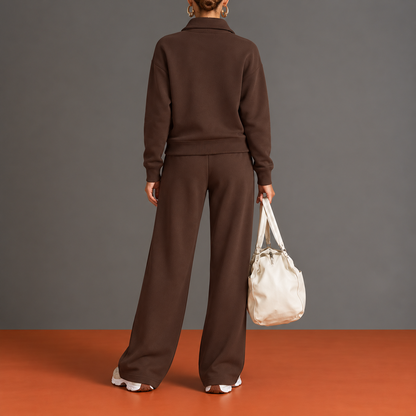 Jehanne - Ensemble Demi-Zip et Poche Kangourou