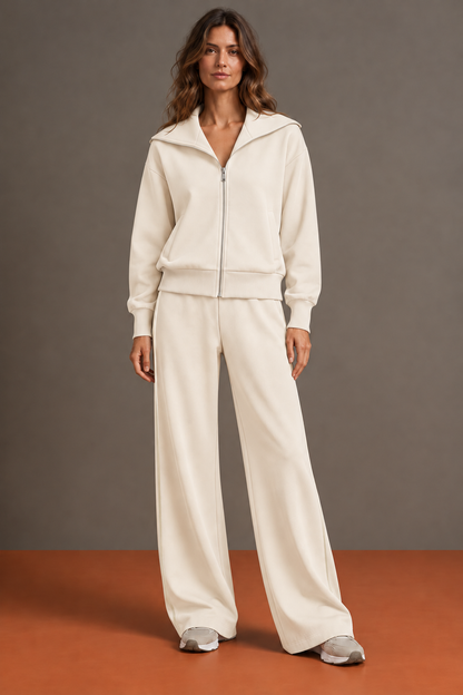 Béatrice - Ensemble Col Marin et Pantalon Large
