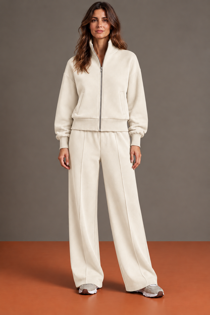 Victoire - Ensemble Bomber et Pantalon à Pli