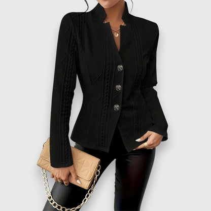 Lorette | Cardigan Texturé Boutonné
