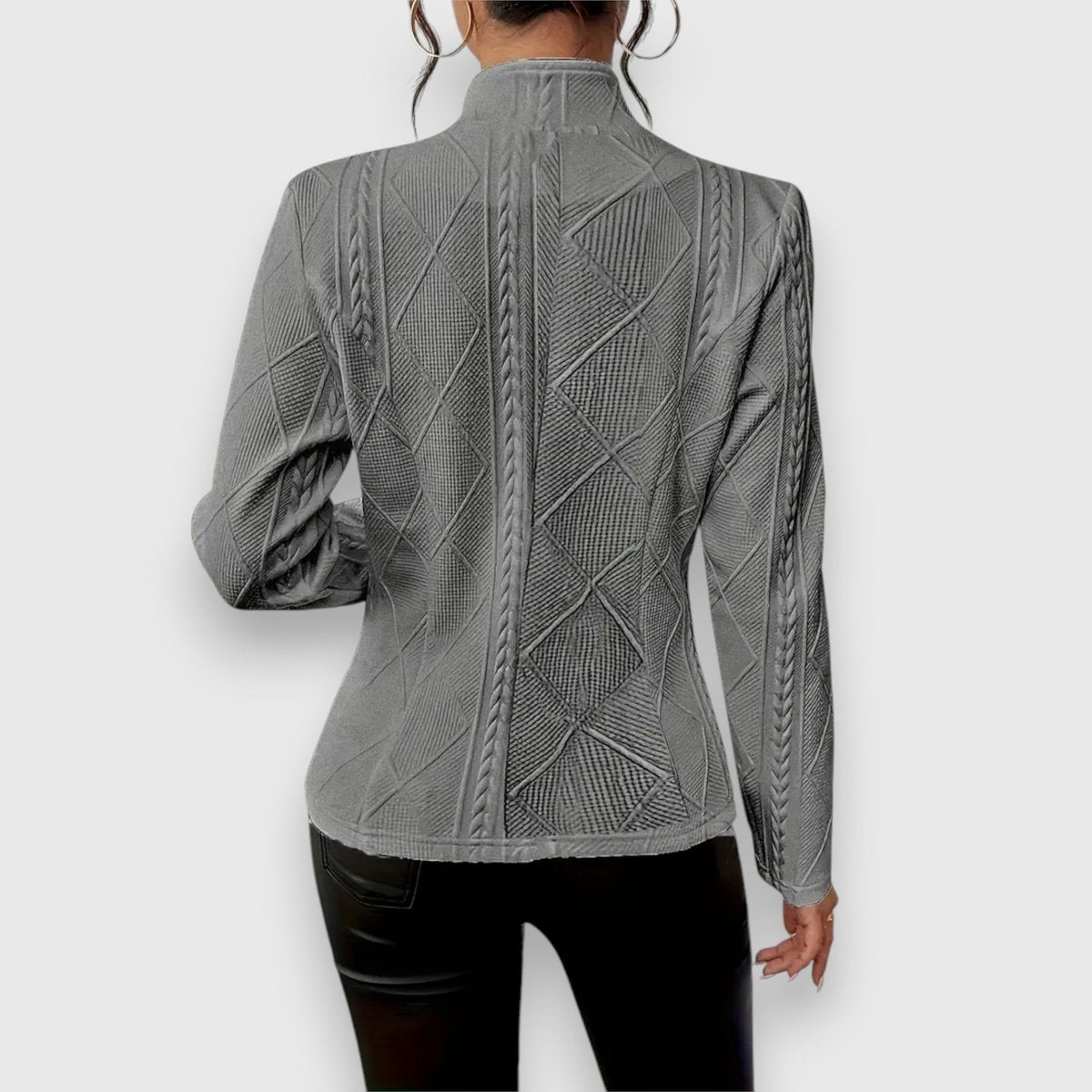 Lorette | Cardigan Texturé Boutonné