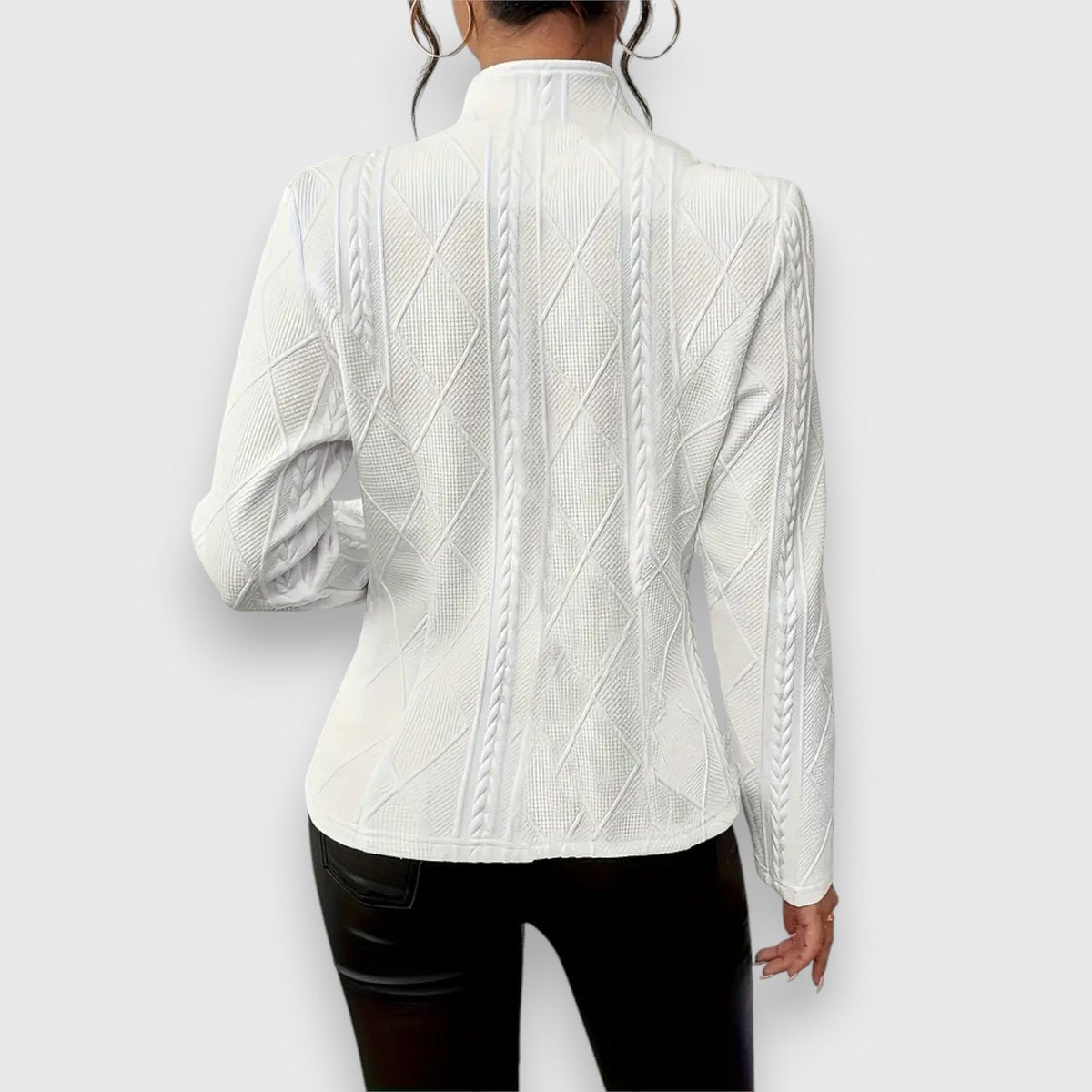 Lorette | Cardigan Texturé Boutonné