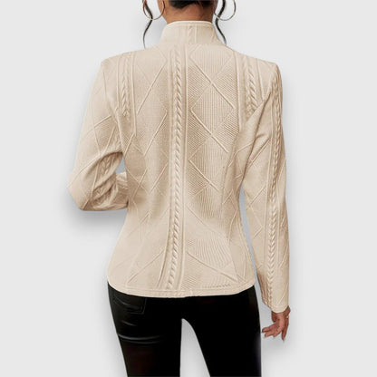Lorette | Cardigan Texturé Boutonné