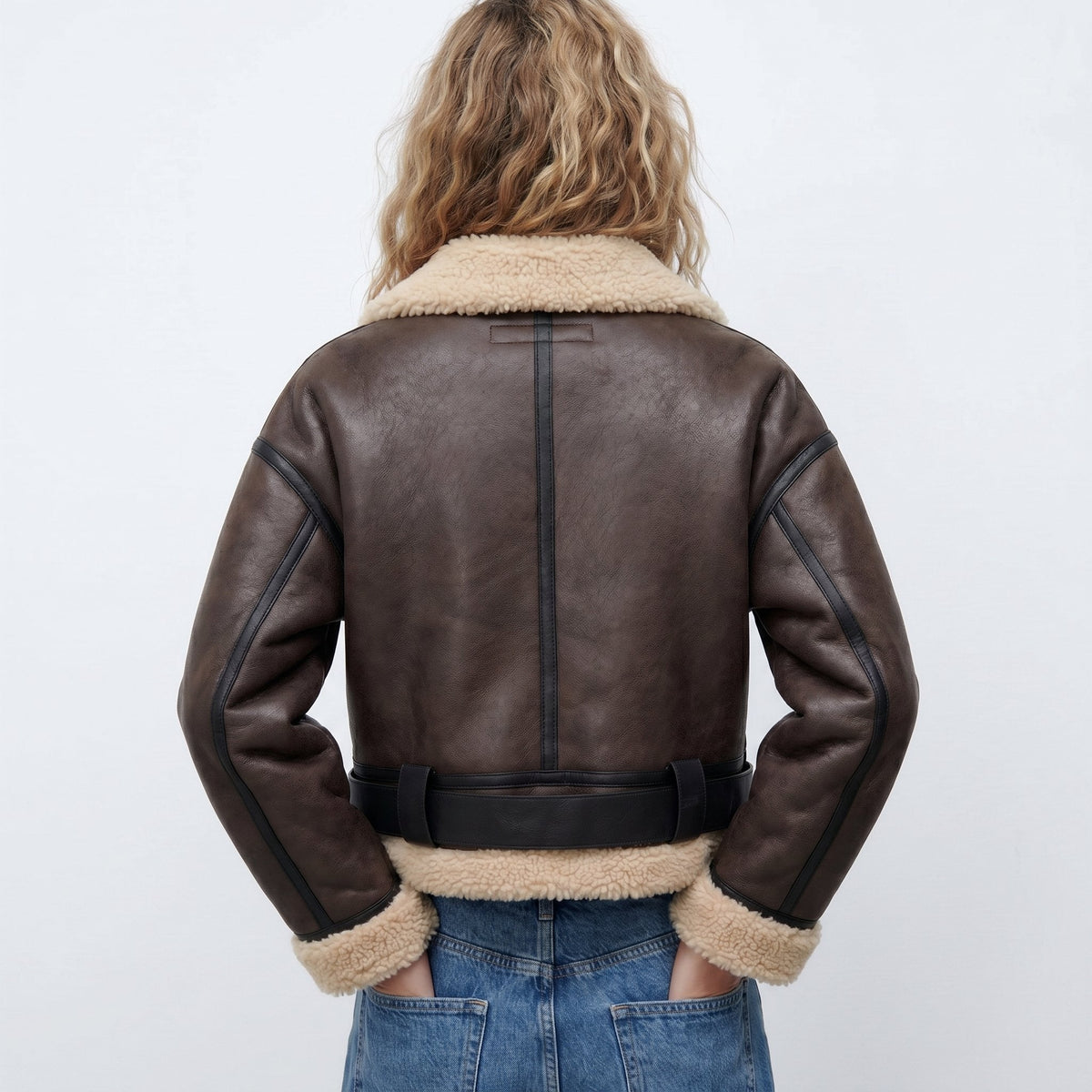 Véronique | Blouson Aviateur Court